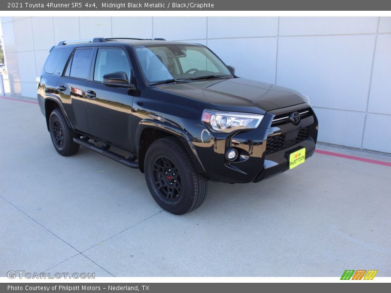 Midnight Black Metallic / Black/Graphite 2021 Toyota 4Runner SR5 4x4