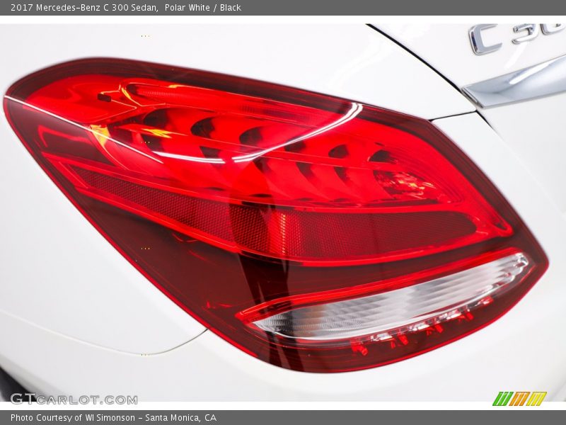 Polar White / Black 2017 Mercedes-Benz C 300 Sedan