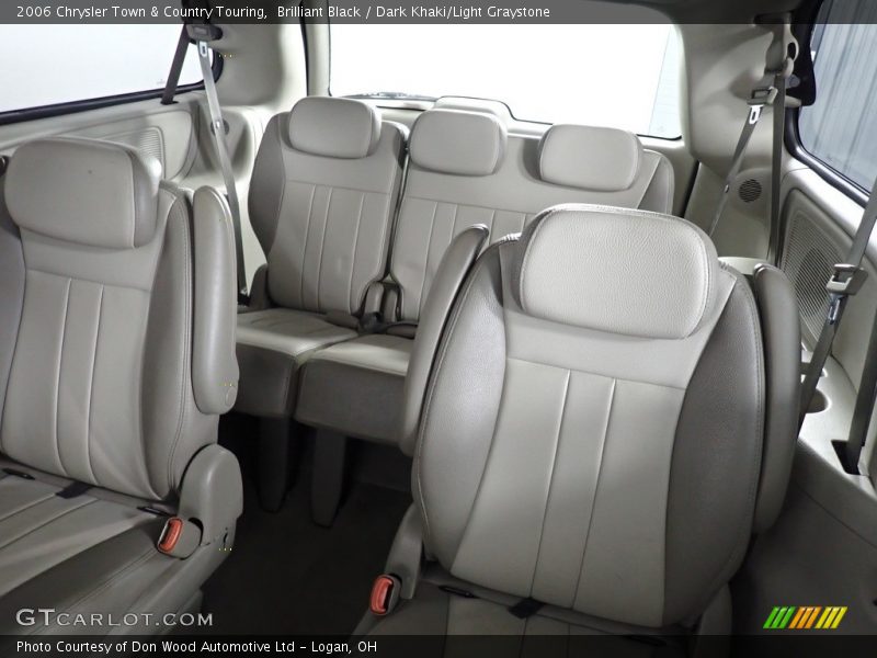 Brilliant Black / Dark Khaki/Light Graystone 2006 Chrysler Town & Country Touring