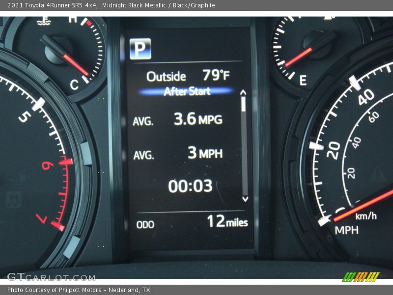 Midnight Black Metallic / Black/Graphite 2021 Toyota 4Runner SR5 4x4