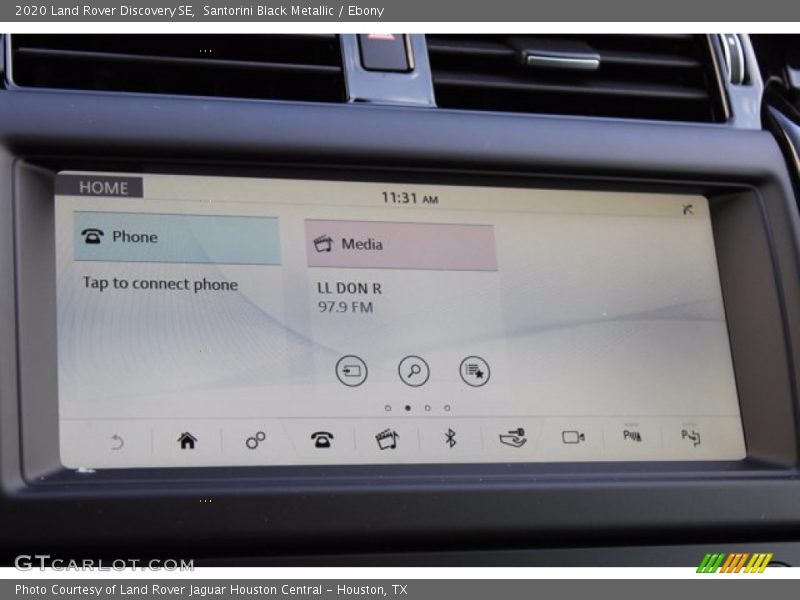 Santorini Black Metallic / Ebony 2020 Land Rover Discovery SE