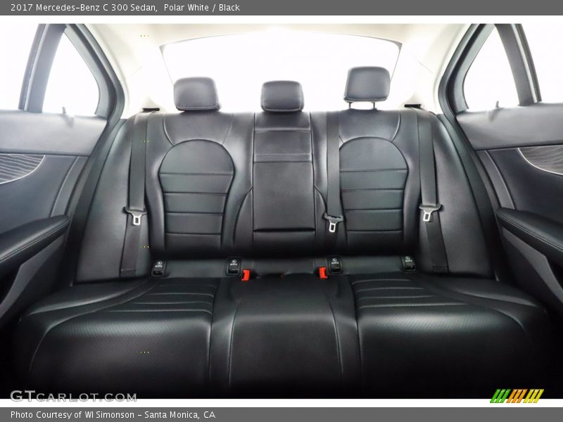 Polar White / Black 2017 Mercedes-Benz C 300 Sedan