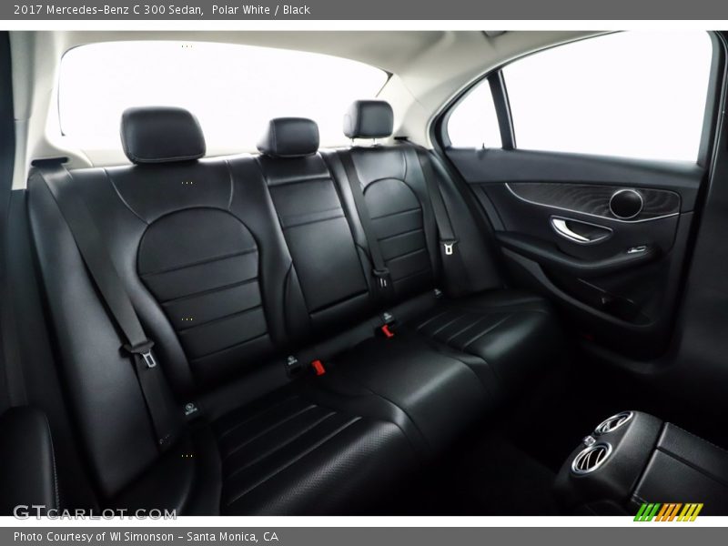 Polar White / Black 2017 Mercedes-Benz C 300 Sedan