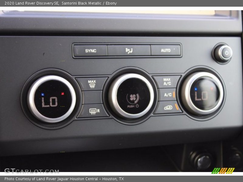 Santorini Black Metallic / Ebony 2020 Land Rover Discovery SE