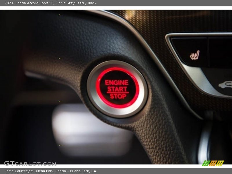 Sonic Gray Pearl / Black 2021 Honda Accord Sport SE
