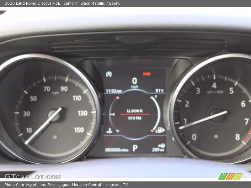 Santorini Black Metallic / Ebony 2020 Land Rover Discovery SE