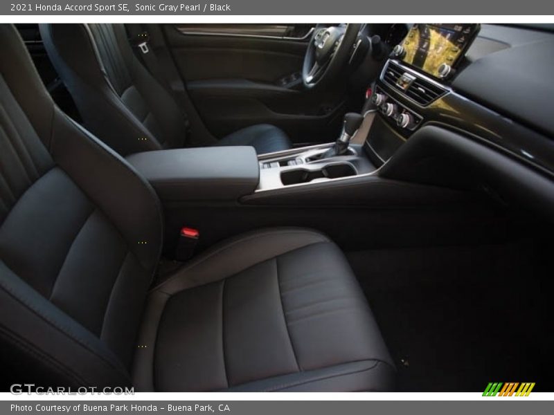 Sonic Gray Pearl / Black 2021 Honda Accord Sport SE