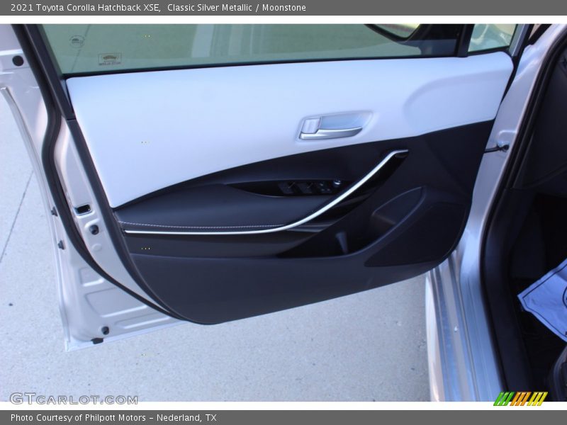 Door Panel of 2021 Corolla Hatchback XSE