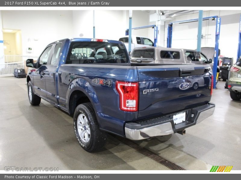 Blue Jeans / Earth Gray 2017 Ford F150 XL SuperCab 4x4
