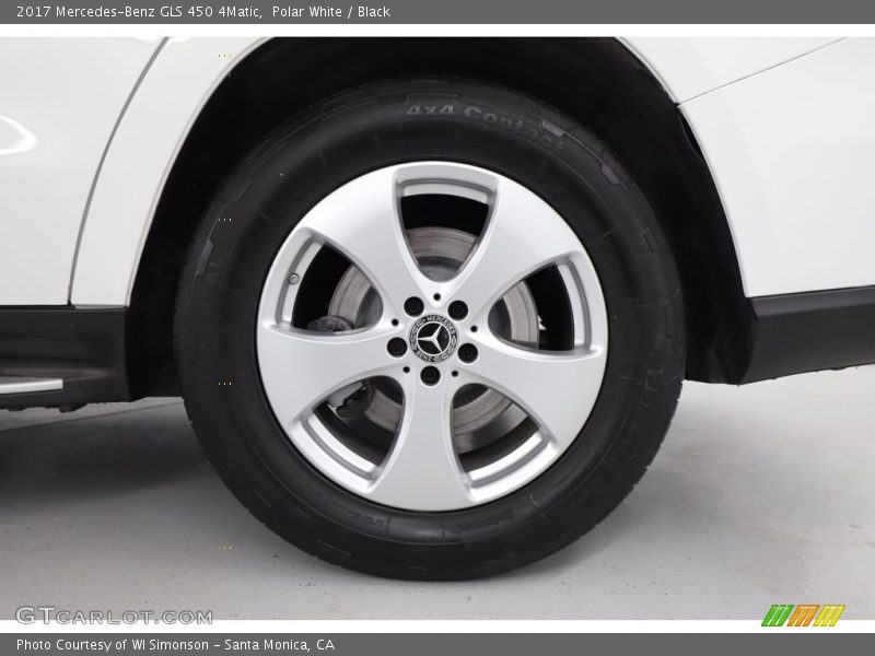 Polar White / Black 2017 Mercedes-Benz GLS 450 4Matic