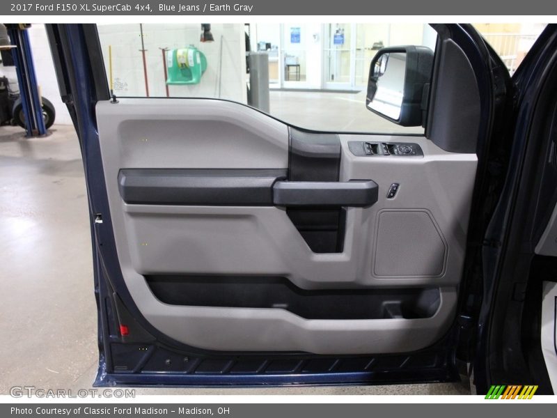 Blue Jeans / Earth Gray 2017 Ford F150 XL SuperCab 4x4