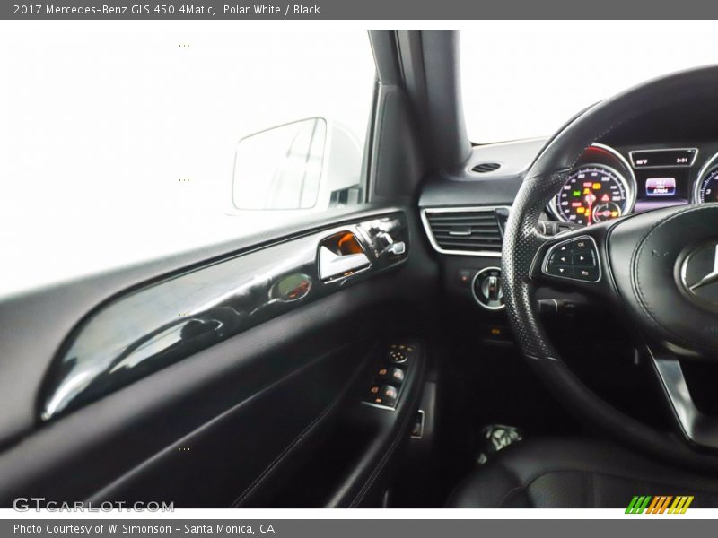 Polar White / Black 2017 Mercedes-Benz GLS 450 4Matic