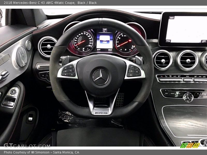 Black / Black 2018 Mercedes-Benz C 43 AMG 4Matic Coupe