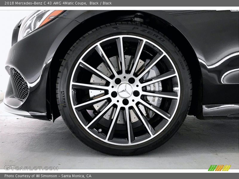 Black / Black 2018 Mercedes-Benz C 43 AMG 4Matic Coupe