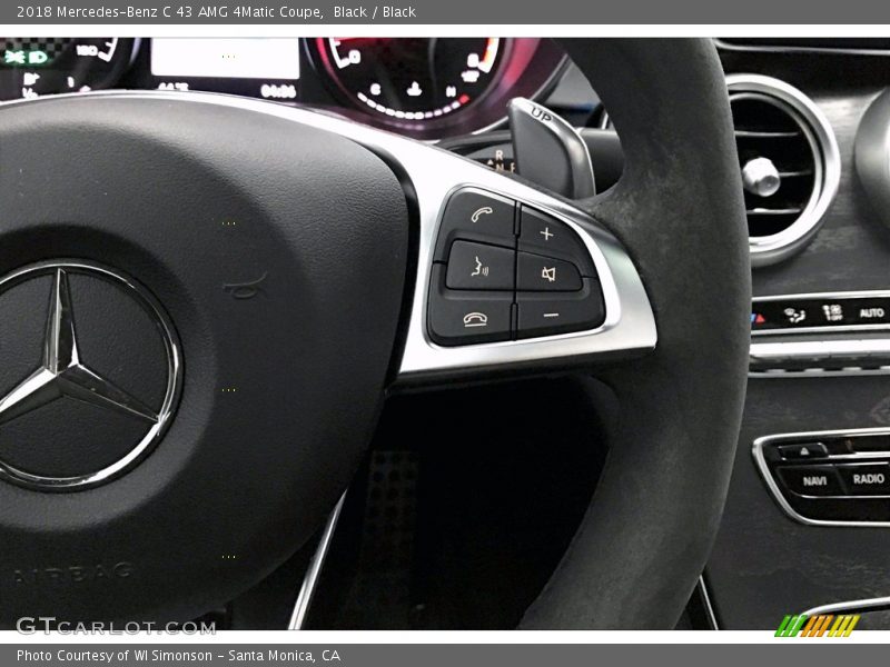 Black / Black 2018 Mercedes-Benz C 43 AMG 4Matic Coupe