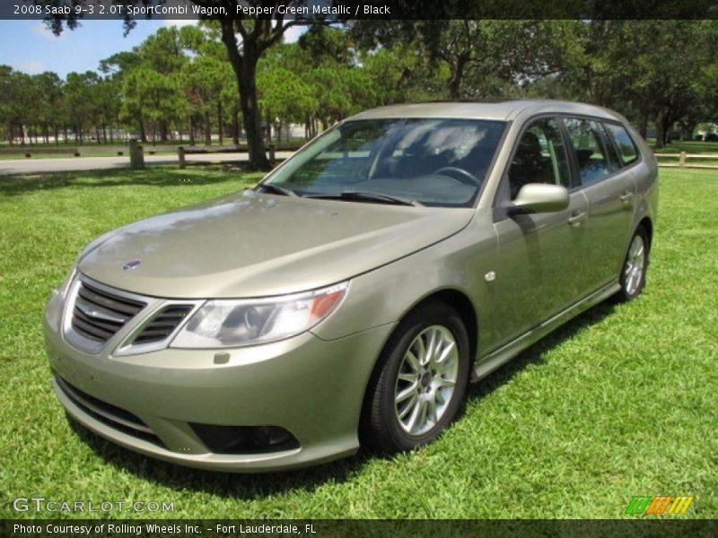 Front 3/4 View of 2008 9-3 2.0T SportCombi Wagon