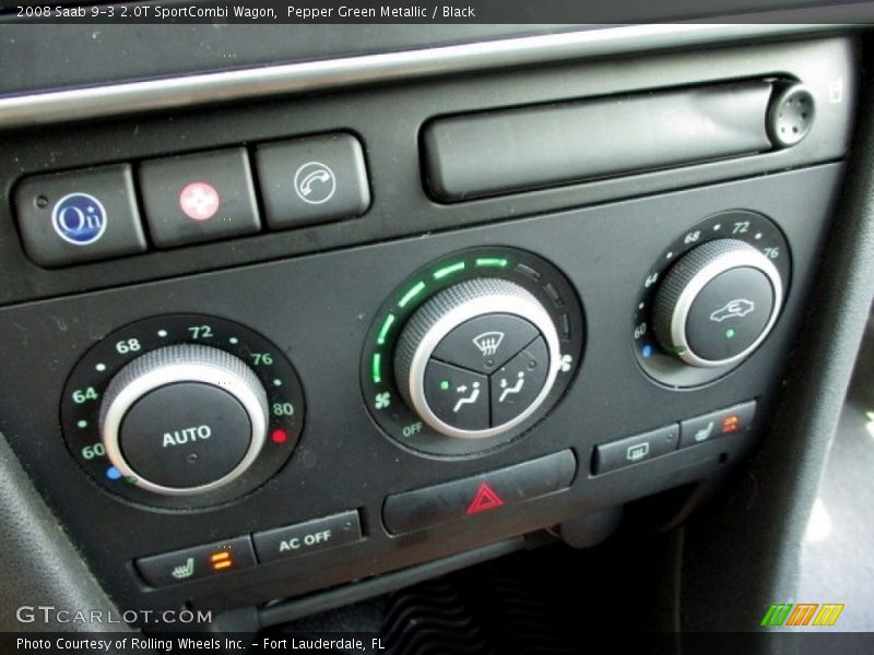Controls of 2008 9-3 2.0T SportCombi Wagon