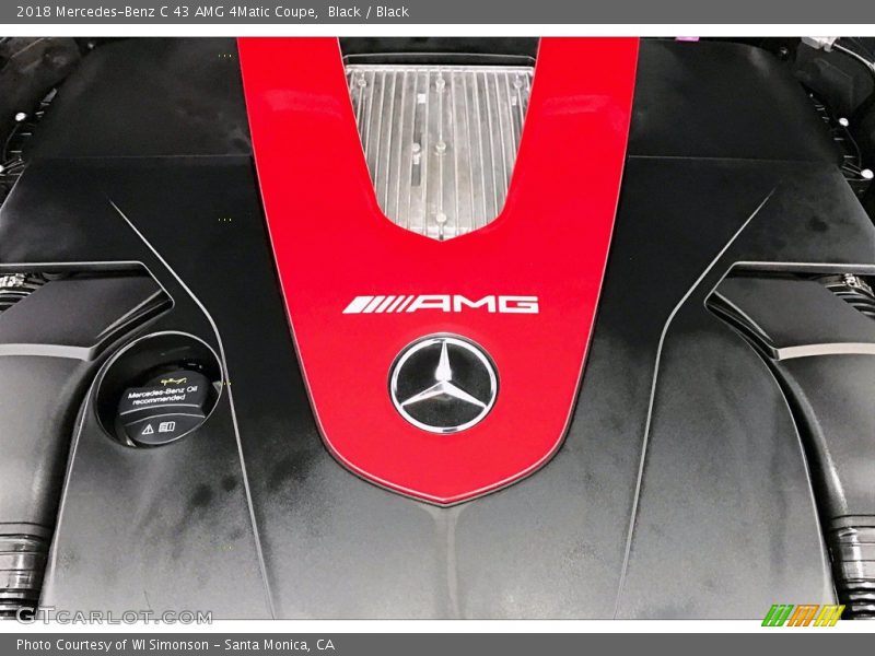Black / Black 2018 Mercedes-Benz C 43 AMG 4Matic Coupe
