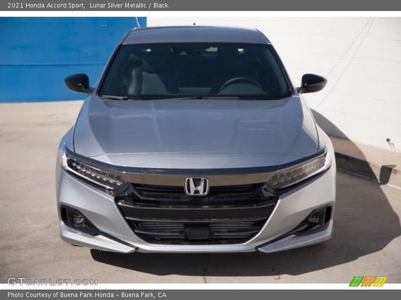 Lunar Silver Metallic / Black 2021 Honda Accord Sport