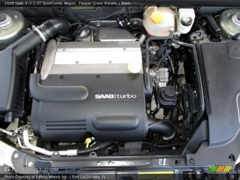  2008 9-3 2.0T SportCombi Wagon Engine - 2.0 Liter Turbocharged DOHC 16-Valve 4 Cylinder