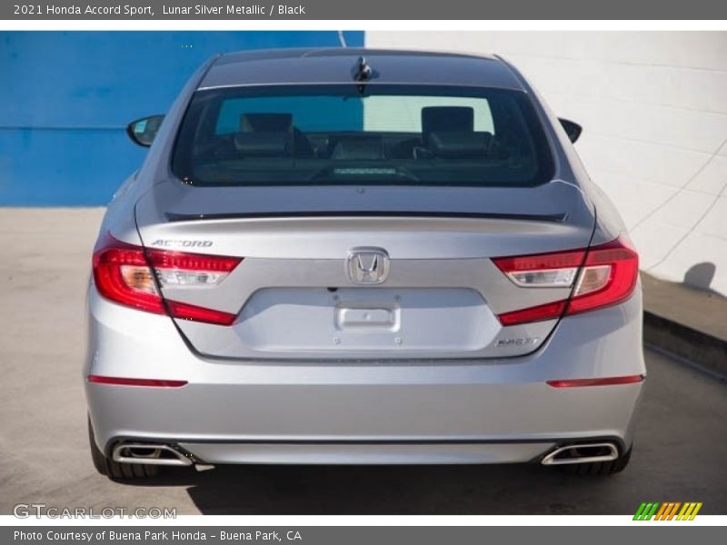 Lunar Silver Metallic / Black 2021 Honda Accord Sport