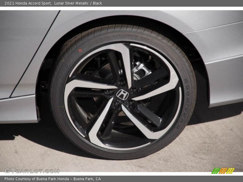 Lunar Silver Metallic / Black 2021 Honda Accord Sport