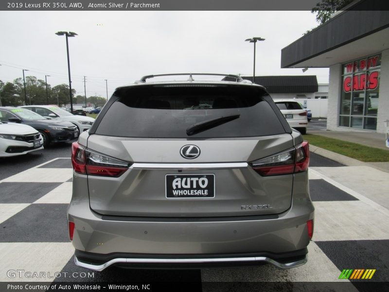 Atomic Silver / Parchment 2019 Lexus RX 350L AWD