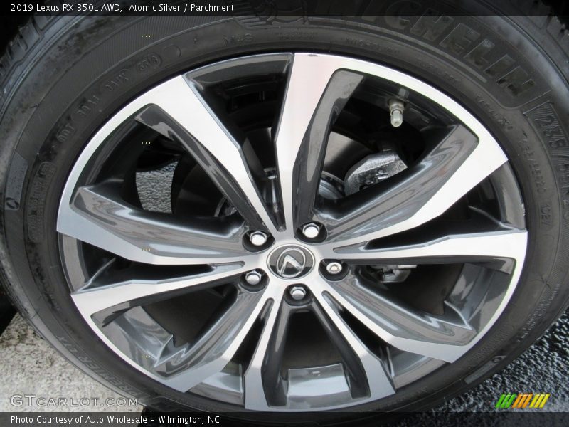 Atomic Silver / Parchment 2019 Lexus RX 350L AWD