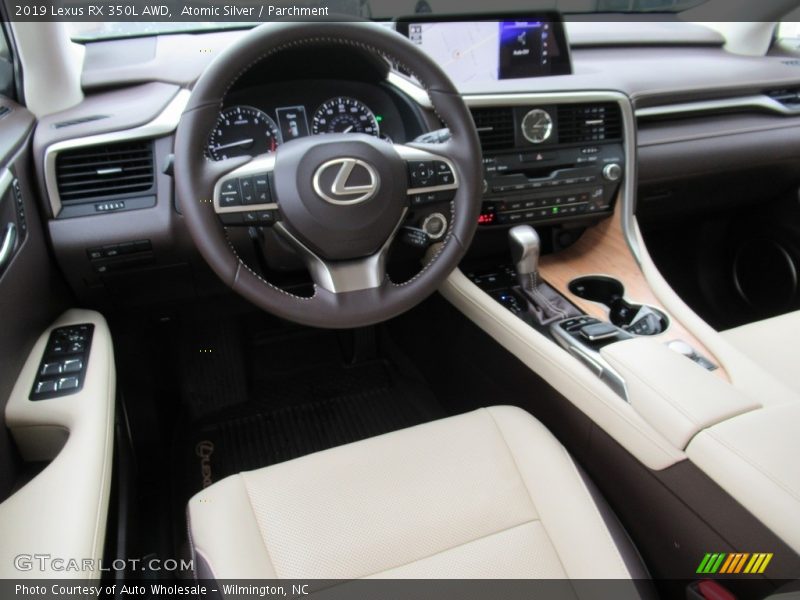 Atomic Silver / Parchment 2019 Lexus RX 350L AWD
