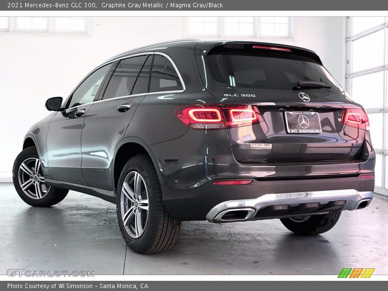 Graphite Gray Metallic / Magma Gray/Black 2021 Mercedes-Benz GLC 300