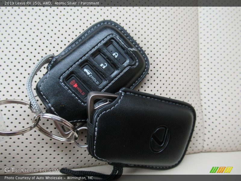 Keys of 2019 RX 350L AWD
