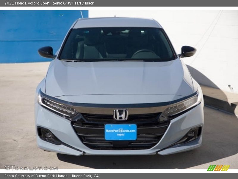 Sonic Gray Pearl / Black 2021 Honda Accord Sport