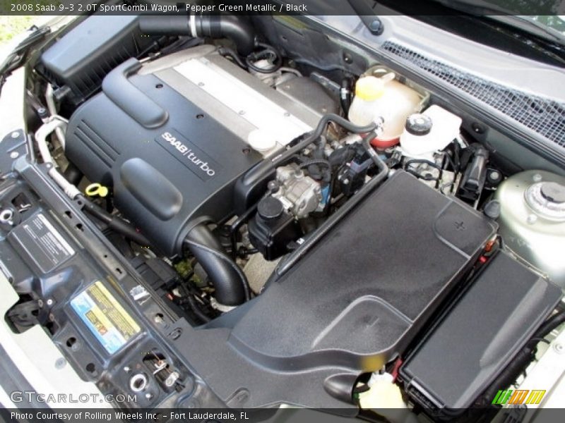  2008 9-3 2.0T SportCombi Wagon Engine - 2.0 Liter Turbocharged DOHC 16-Valve 4 Cylinder