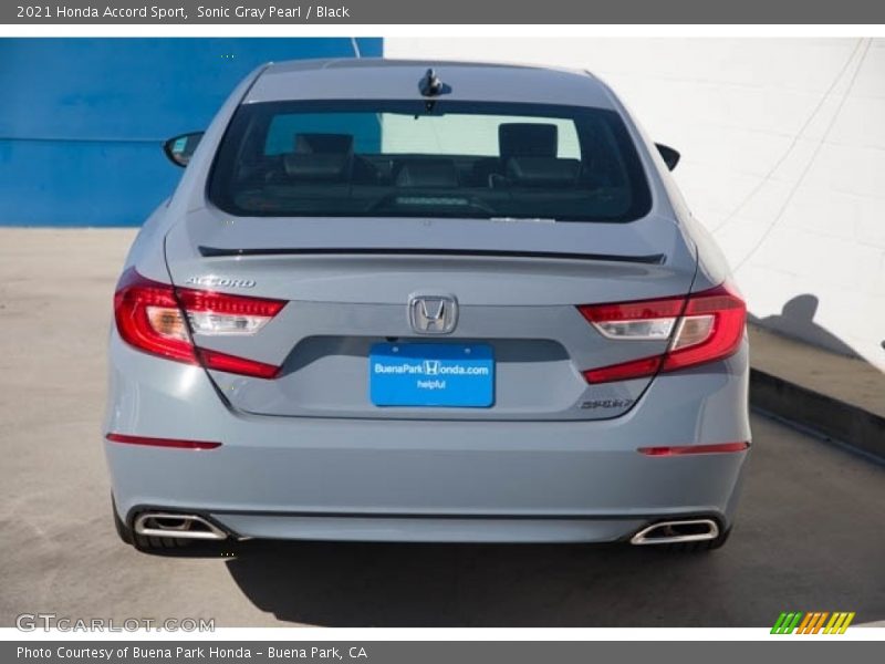 Sonic Gray Pearl / Black 2021 Honda Accord Sport