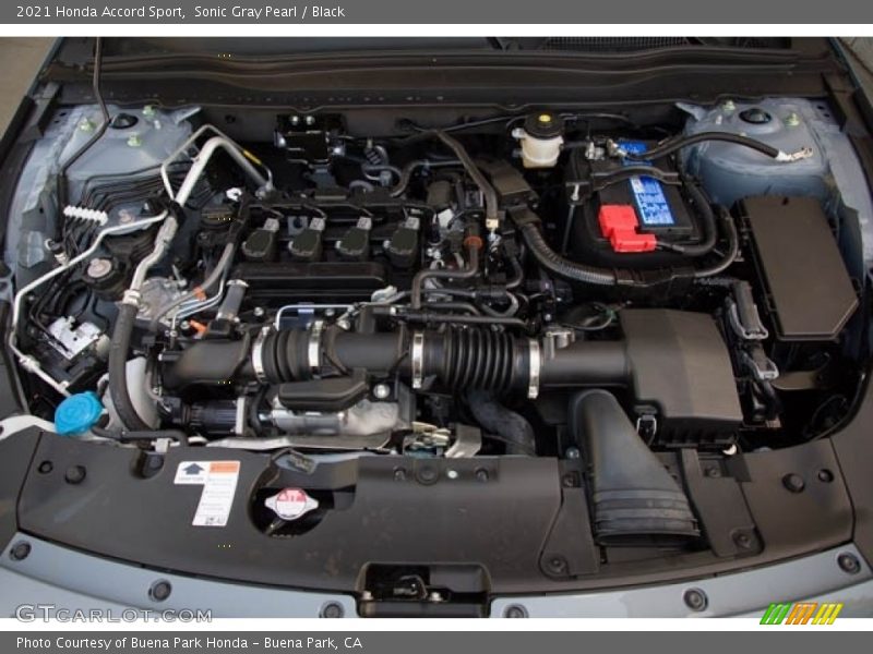  2021 Accord Sport Engine - 1.5 Liter Turbocharged DOHC 16-Valve i-VTEC 4 Cylinder