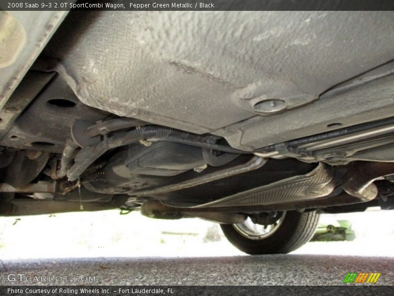 Undercarriage of 2008 9-3 2.0T SportCombi Wagon