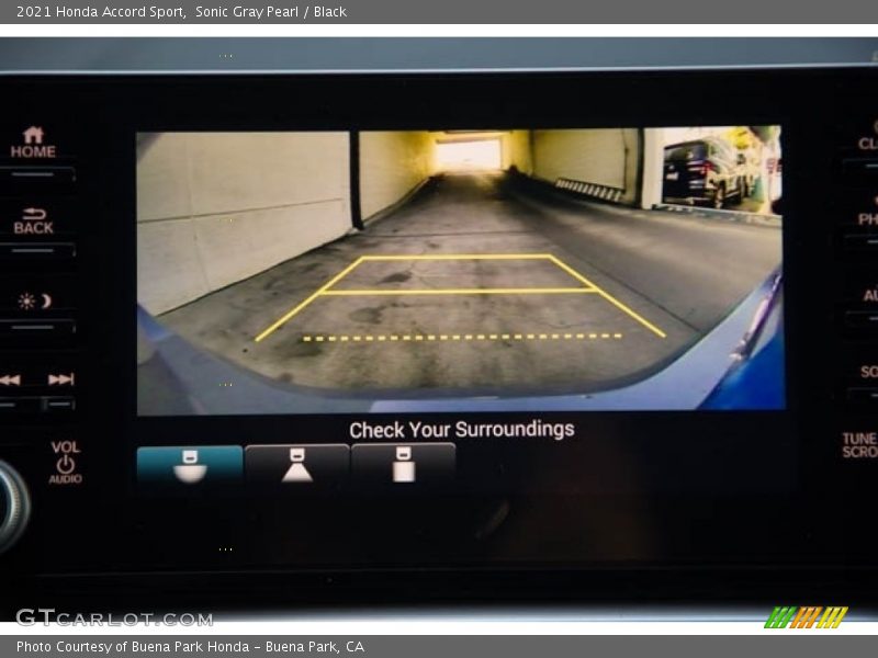 Sonic Gray Pearl / Black 2021 Honda Accord Sport