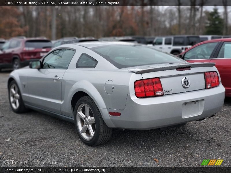 Vapor Silver Metallic / Light Graphite 2009 Ford Mustang V6 Coupe