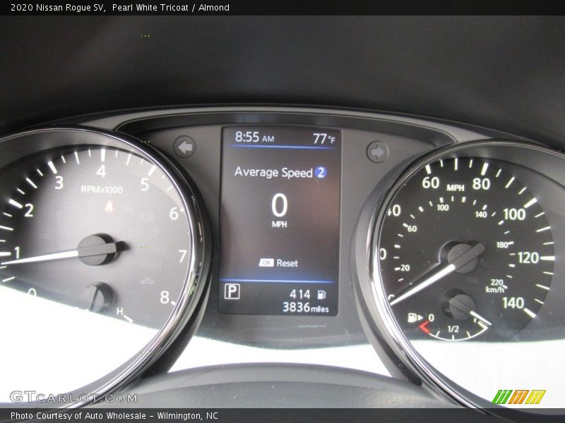 Pearl White Tricoat / Almond 2020 Nissan Rogue SV