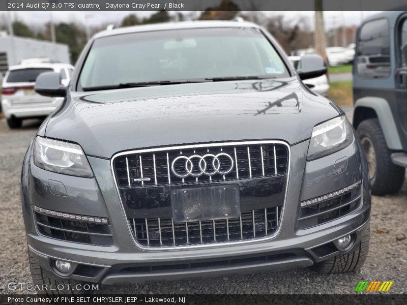 Daytona Gray Pearl / Black 2014 Audi Q7 3.0 TFSI quattro