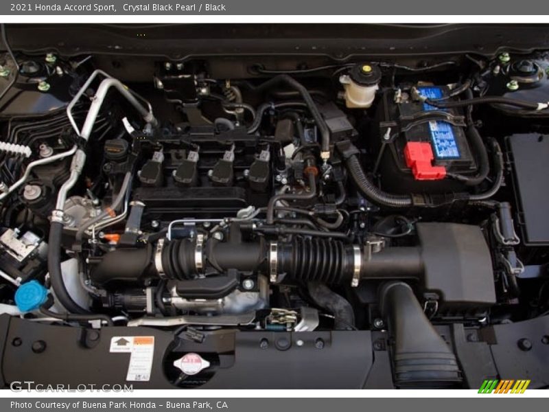  2021 Accord Sport Engine - 1.5 Liter Turbocharged DOHC 16-Valve i-VTEC 4 Cylinder