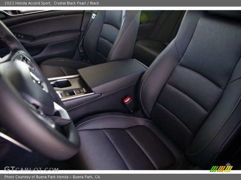 Crystal Black Pearl / Black 2021 Honda Accord Sport