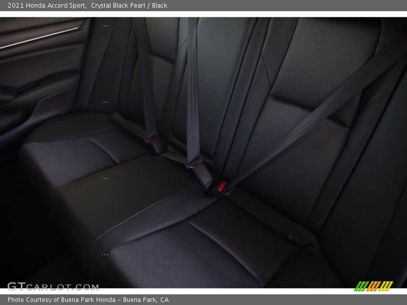 Crystal Black Pearl / Black 2021 Honda Accord Sport