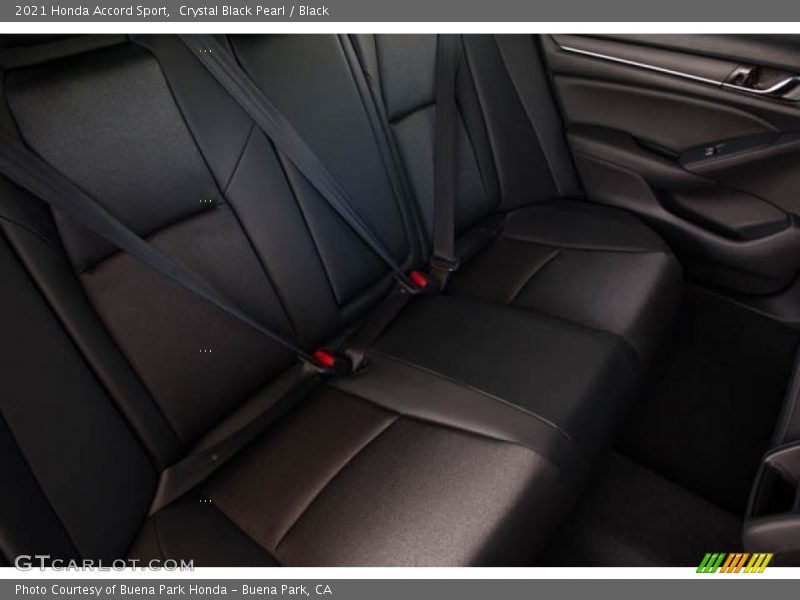 Crystal Black Pearl / Black 2021 Honda Accord Sport