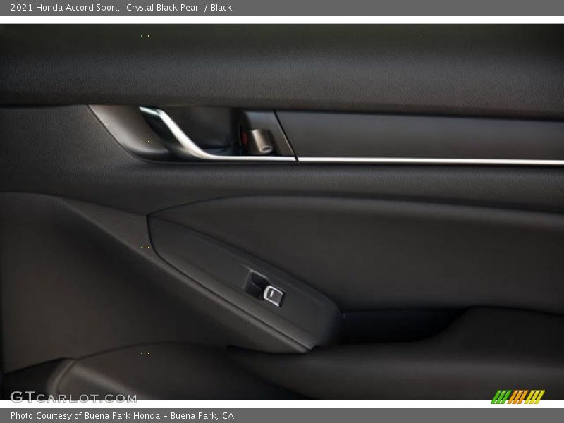 Crystal Black Pearl / Black 2021 Honda Accord Sport