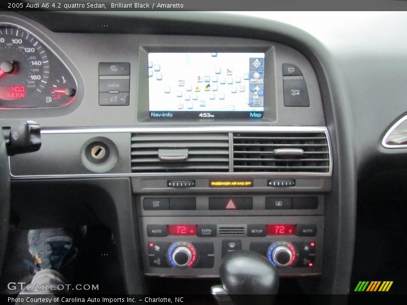 Brilliant Black / Amaretto 2005 Audi A6 4.2 quattro Sedan