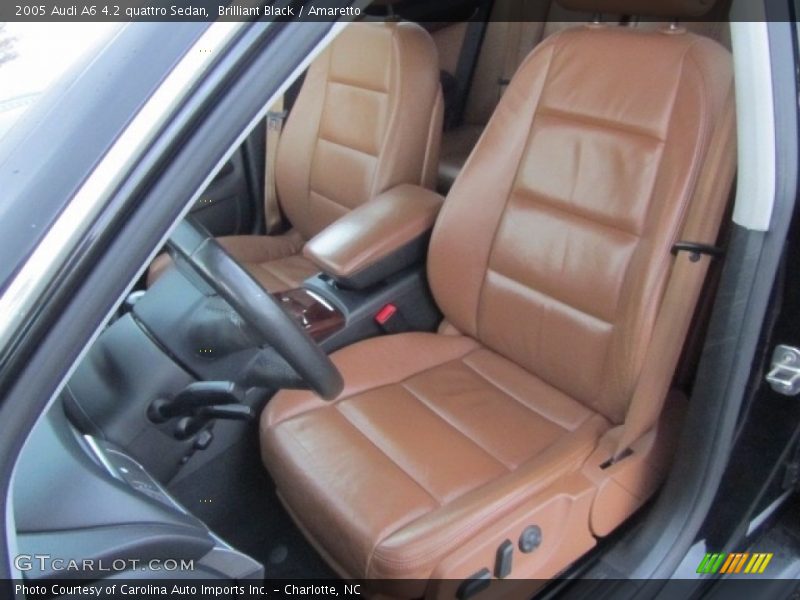 Brilliant Black / Amaretto 2005 Audi A6 4.2 quattro Sedan