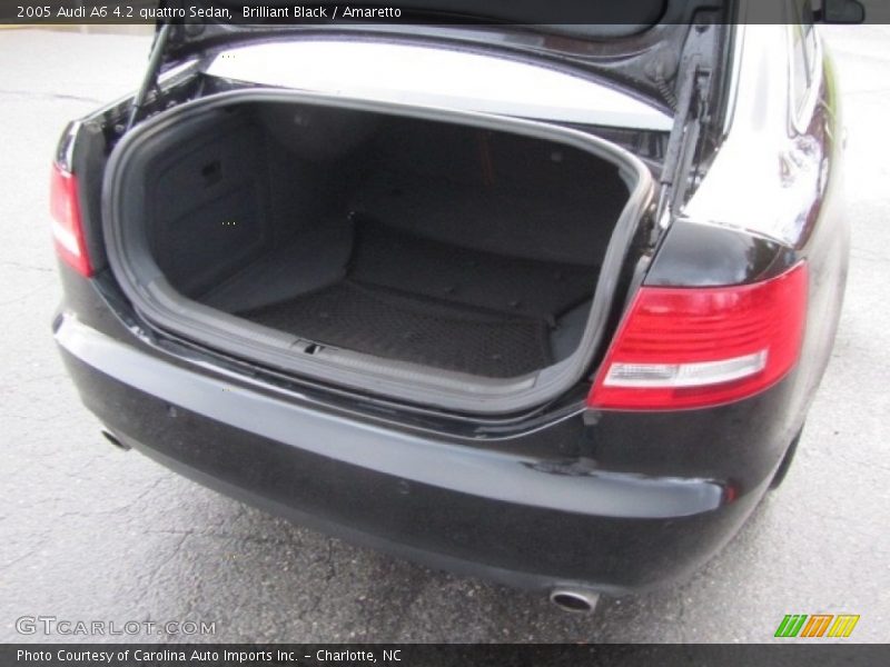 Brilliant Black / Amaretto 2005 Audi A6 4.2 quattro Sedan