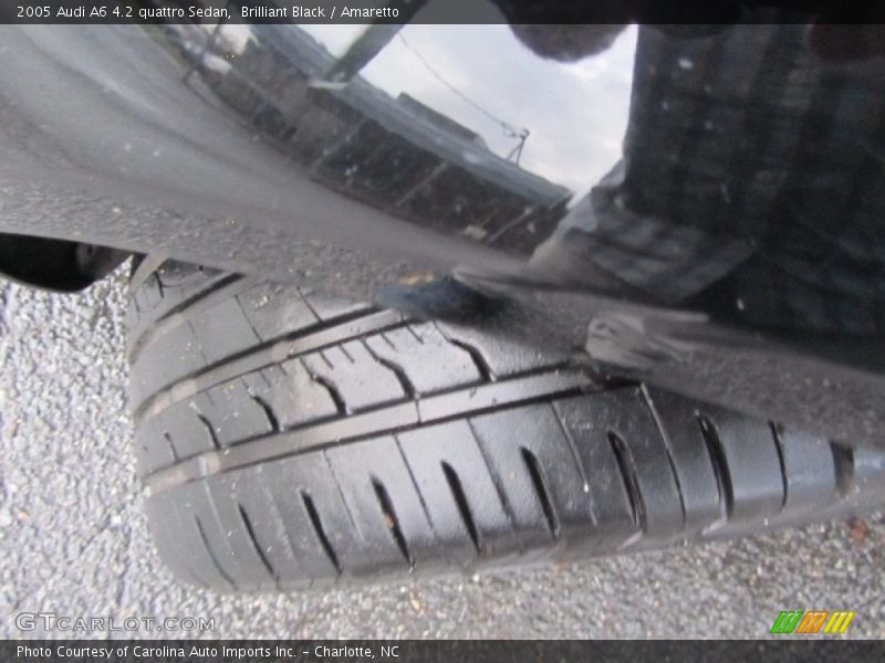 Brilliant Black / Amaretto 2005 Audi A6 4.2 quattro Sedan