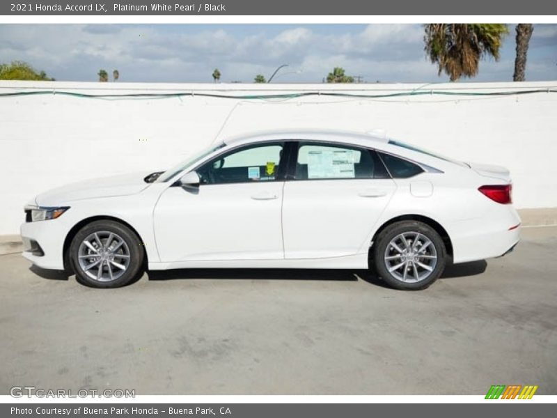  2021 Accord LX Platinum White Pearl